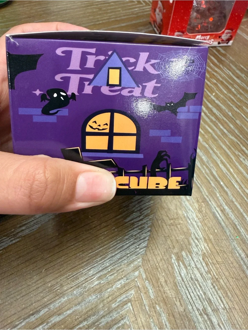 Trick or Treat Halloween Squish Toy - Purple